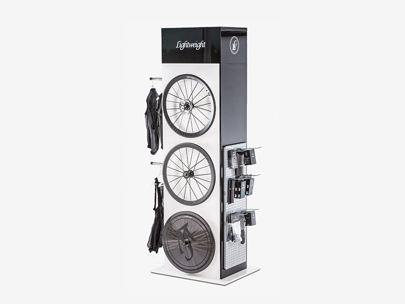 Shop in Shop System für Rennräder von Carbovation